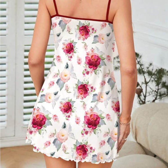 XL Rose Nightgown by SilkRose - Picture 2 of 5